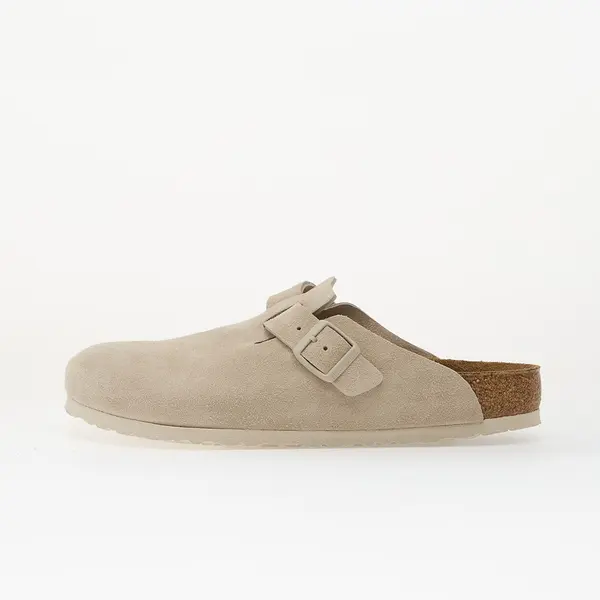 Birkenstock Sneakers Birkenstock Boston Suede Leather Unisex Oyster EUR 46
