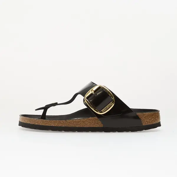 Birkenstock Sneakers Birkenstock Gizeh Big Buckle Natural Leather Patent Women Nappa Glamour EUR 37