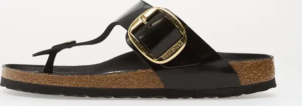 Birkenstock Sneakers Birkenstock Gizeh Big Buckle Natural Leather Patent Women Nappa Glamour EUR 38