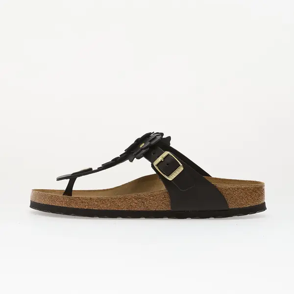 Birkenstock Sneakers Birkenstock Gizeh Flower Leather Women Black EUR 40