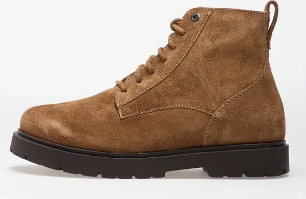 Birkenstock Sneakers Birkenstock Highwood Lace Mid Suede Leather Dark Tea EUR 37