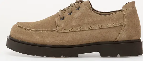 Birkenstock Sneakers Birkenstock Highwood Moc Lace Low Suede Leather Gray Taupe EUR 43