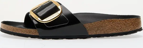 Birkenstock Sneakers Birkenstock Madrid Big Buckle Natural Leather Patent Nappa Glamour EUR 38