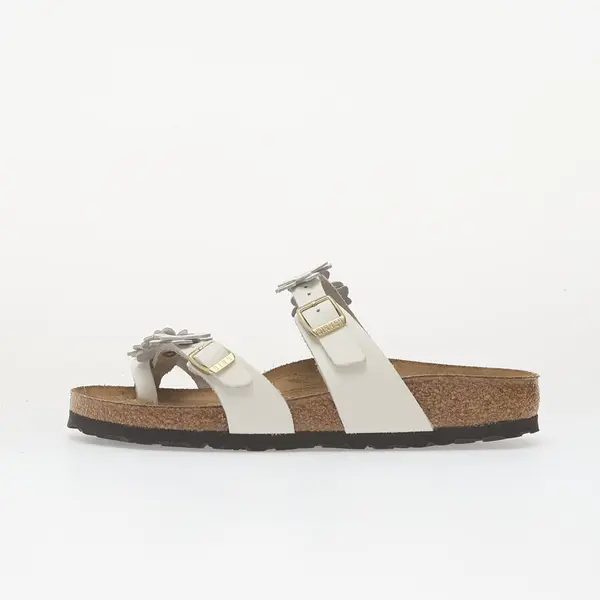 Birkenstock Sneakers Birkenstock Mayari Flower Embellishment Leather Women White EUR 38