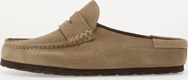 Birkenstock Sneakers Birkenstock Naples Wrapped Suede Leather Unisex Taupe EUR 36