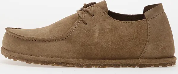 Birkenstock Sneakers Birkenstock Utti Lace Suede Leather Gray Taupe EUR 42