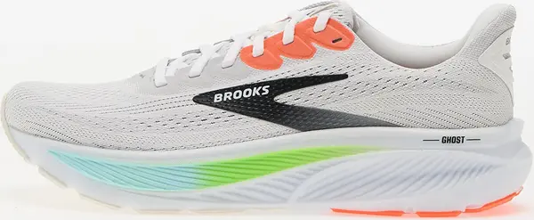 Brooks Sneakers Brooks Ghost 17 M White/ Pink Clay/ Gecko EUR 42