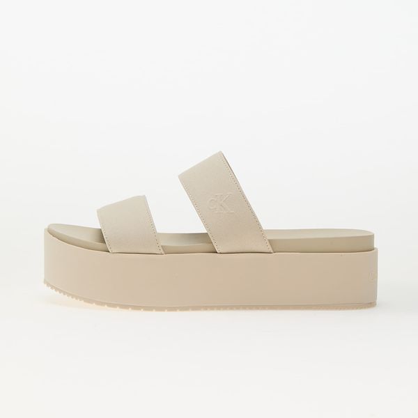 Calvin Klein Sneakers Calvin Klein Jeans Flatform Sandal Webb Beige EUR 36