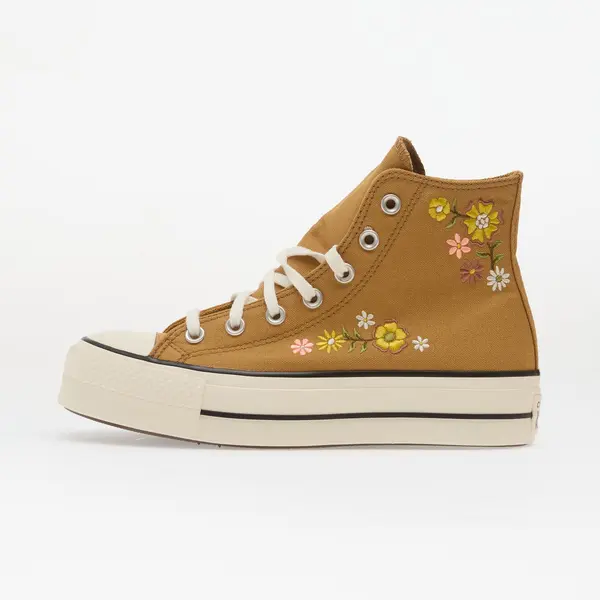 Converse Sneakers Chuck Taylor All Star Lift Embroidered Flowers - Converse Honey Stick/ Egret EUR 37.5