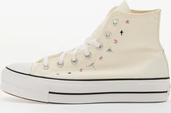 Converse Sneakers Chuck Taylor All Star Lift Platform Celestial Egret/ Black/ Cactus Bud EUR 35