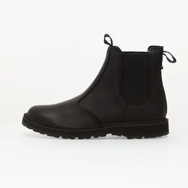 Clarks Sneakers Clarks Solsbury Easy Black Leather EUR 44