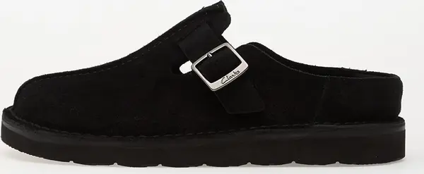 Clarks Sneakers Clarks Solsbury Mule Black Suede EUR 43