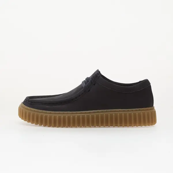 Clarks Sneakers Clarks Torhill Lo Navy Leather EUR 42