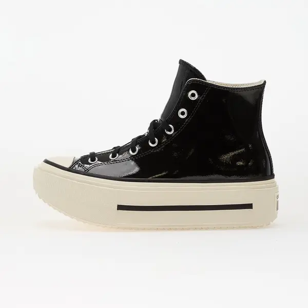 Converse Sneakers Converse Chuck Taylor All Star Lift Double Stack Platform Patent Leather Hi Black/ Egret/ Black EUR 39