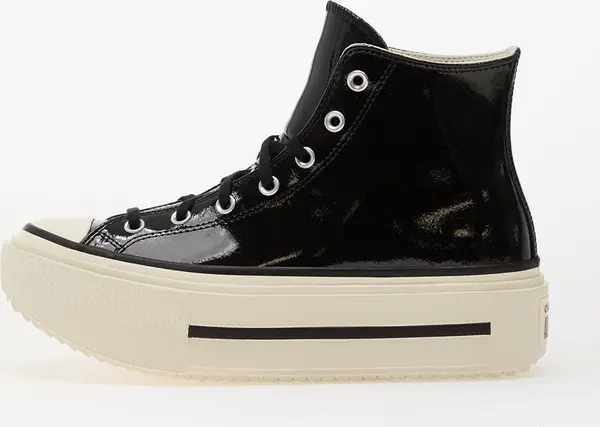 Converse Sneakers Converse Chuck Taylor All Star Lift Double Stack Platform Patent Leather Hi Black/ Egret/ Black EUR 39