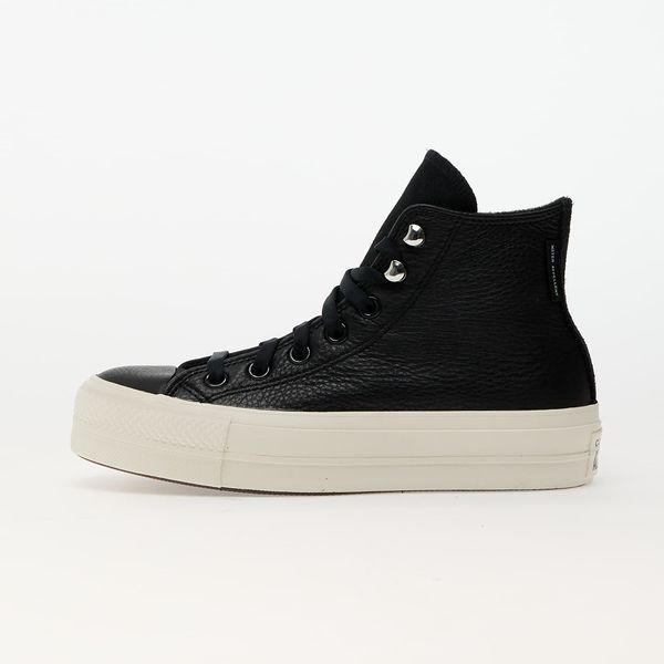 Converse Sneakers Converse Chuck Taylor All Star Lift Platform Water Repellent Leather Black/ Black/ Egret EUR 36