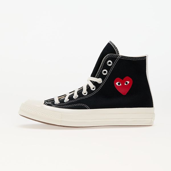 Comme des Garçons Sneakers Converse x Comme des Garçons PLAY Chuck 70 Hi Black/ Red/ Egret EUR 42