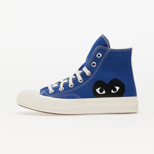 Comme des Garçons PLAY Sneakers Converse x Comme des Garçons PLAY Chuck 70 Hi Blue/ Black/ Egret EUR 36.5