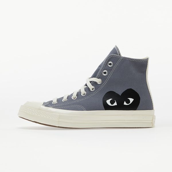 Comme des Garçons PLAY Sneakers Converse x Comme des Garcons PLAY Chuck 70 Hi Steel Gray/ Egret EUR 45