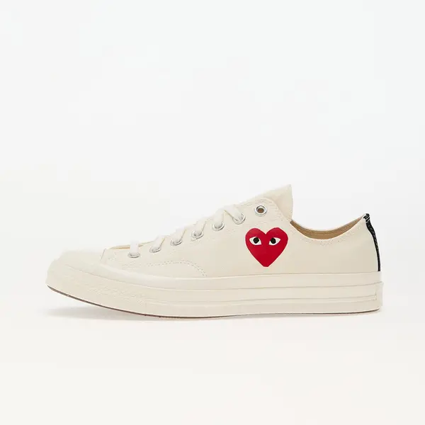 Comme des Garçons PLAY Sneakers Converse x Comme des Garçons PLAY Chuck 70 OX Milk/ Black/ Red EUR 45