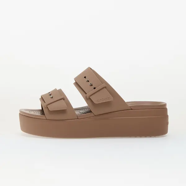 Crocs Sneakers Crocs Brooklyn Buckle Low Wedge Latte EUR 39-40