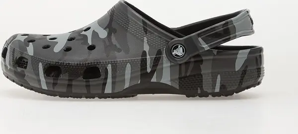 Crocs Sneakers Crocs Classic Camouflage Clog Black/Slate Grey EUR 46-47