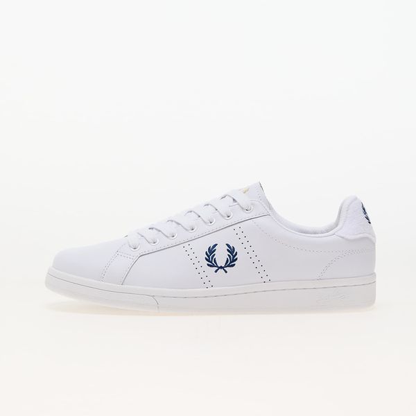 FRED PERRY Sneakers FRED PERRY B721 Leather/ Towelling Wht/ Shade Cobalt EUR 46