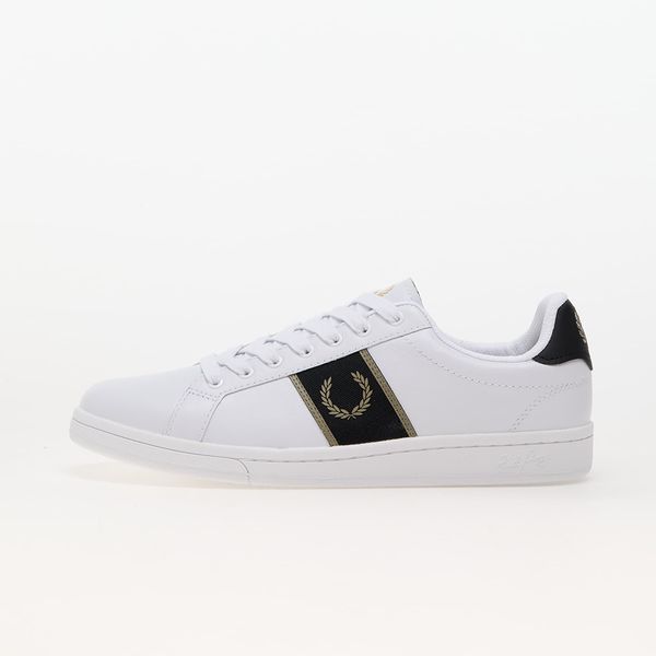 FRED PERRY Sneakers FRED PERRY B721 Leather/Branded Webbing White/ Warm Grey EUR 45