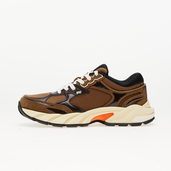 HERON PRESTON Sneakers HERON PRESTON Block Stepper Suede Brown Brown EUR 39