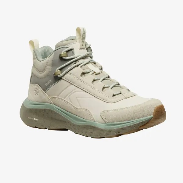 KEEN Sneakers KEEN Leiki Leather Mid Wp Women Birch/ Lily Pad EUR 39