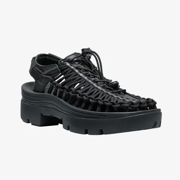 KEEN Sneakers KEEN Uneek Plt All Gender Black Smooth Lea EUR 37