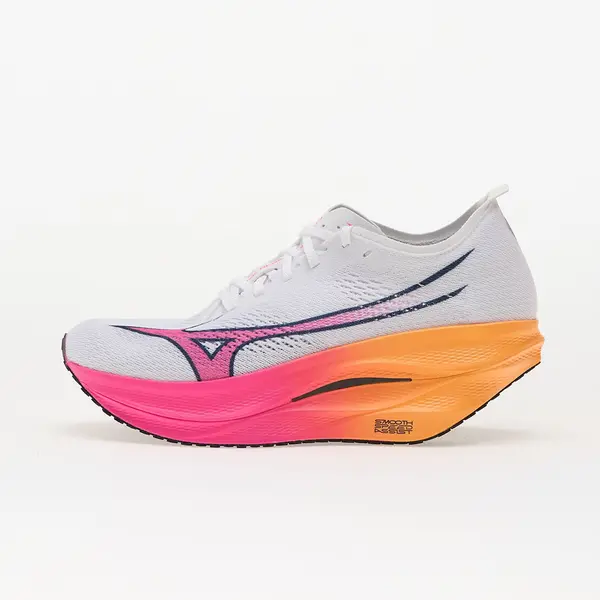 Mizuno Sneakers Mizuno Wave Rebellion Pro 3 White/ Pink Tetra/ Tang Orange EUR 42.5