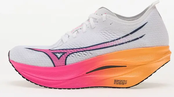 Mizuno Sneakers Mizuno Wave Rebellion Pro 3 White/ Pink Tetra/ Tang Orange EUR 44.5