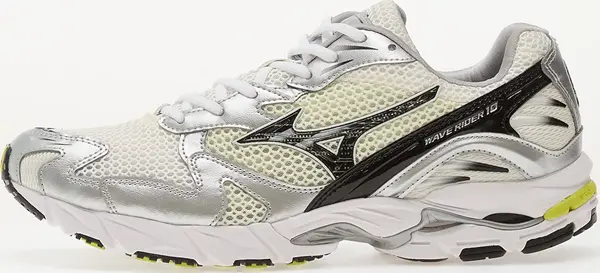 Mizuno Sneakers Mizuno Wave Rider 10 (U) Snow White/ Black/ Sylvan Green EUR 41