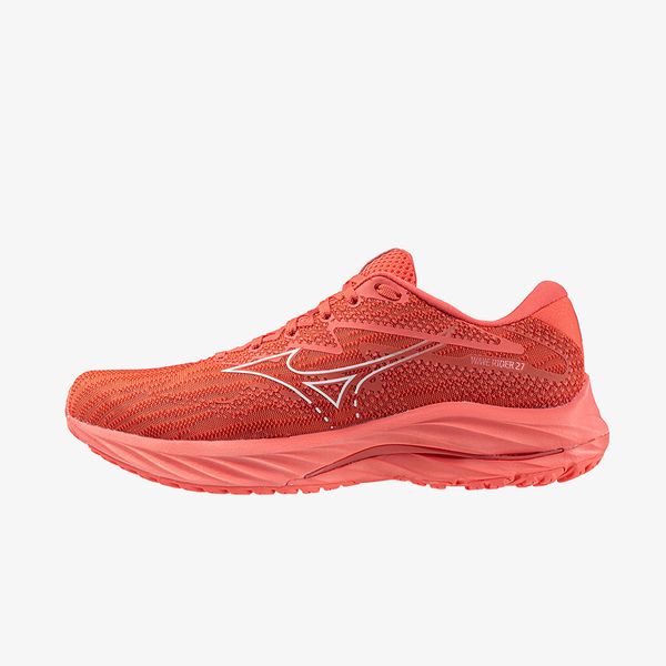 Mizuno Sneakers Mizuno Wave Rider 27 Dubarry/ White/ Cranberry EUR 50