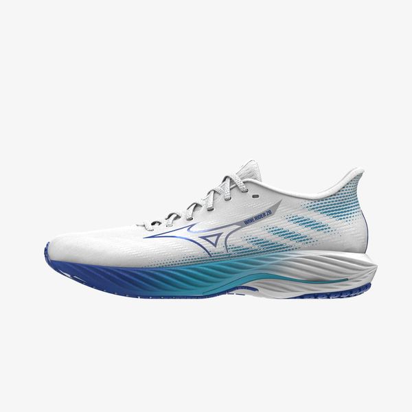 Mizuno Sneakers Mizuno Wave Rider 28 White/ Mugen Blue/ River Blue EUR 36