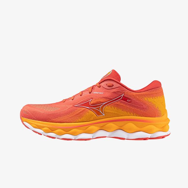 Mizuno Sneakers Mizuno Wave Sky 7 Cayenne/ Nickel/ Carrot Curl EUR 44.5