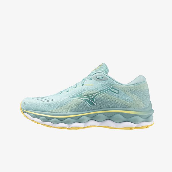 Mizuno Sneakers Mizuno Wave Sky 7 Eggshell Blue/ White/ Sunshine EUR 36.5