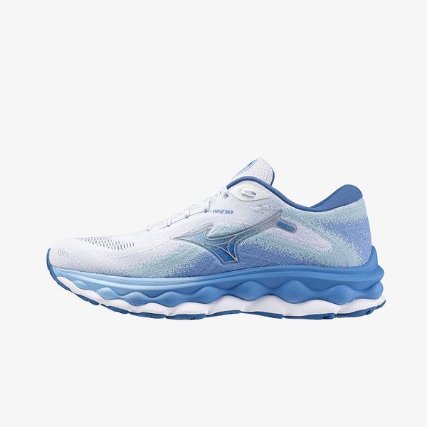 Mizuno Sneakers Mizuno Wave Sky 7 White/ Nickel/ Marina EUR 36.5