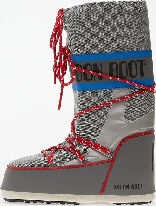 Moon Boot Sneakers Moon Boot Icon Space Racing Silver/ Blue/ Red EUR 42-44