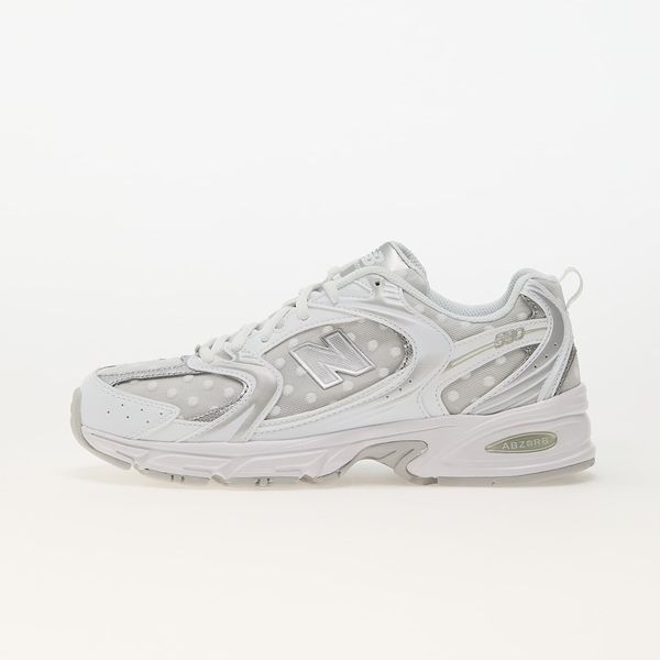 New Balance Sneakers New Balance 530 White/ Silver Metallic/ Polka Dots EUR 36