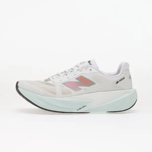 New Balance Sneakers New Balance FuelCell Rebel v5 White/ Pink Heat/ Glint Blue EUR 42
