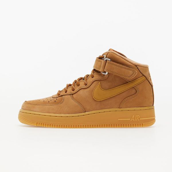 Nike Sneakers Nike Air Force 1 Mid '07 Flax/ Wheat-Gum Light Brown-Black EUR 40.5