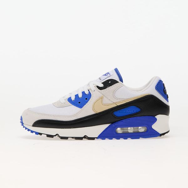 Nike Sneakers Nike Air Max 90 Premium White/ Khaki-Racer Blue-Black EUR 40