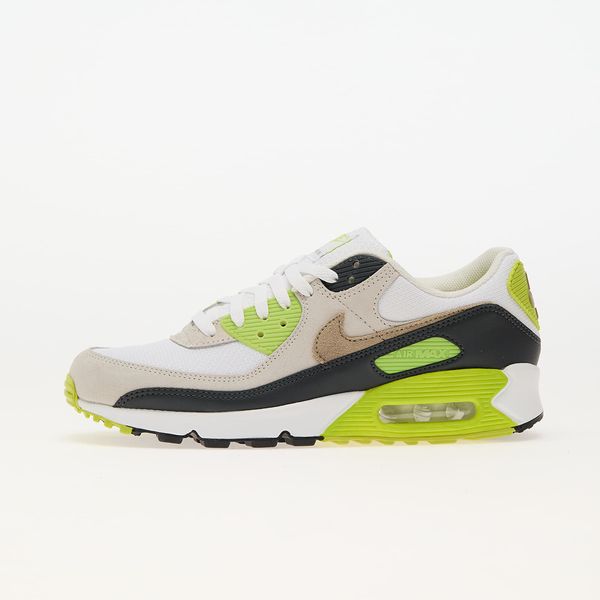 Nike Sneakers Nike Air Max 90 White/ Khaki-Cyber-Dk Smoke Grey EUR 41