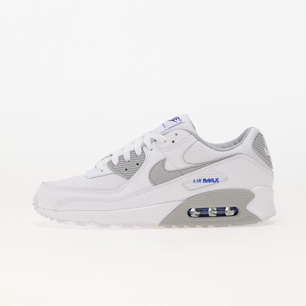 Nike Sneakers Nike Air Max 90 White/ Lt Smoke Grey-Racer Blue EUR 40.5