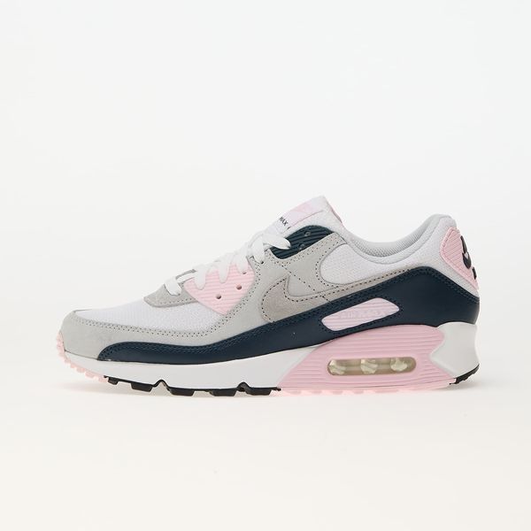 Nike Sneakers Nike Air Max 90 White/ Wolf Grey-Pink Foam -Armory Navy EUR 42.5