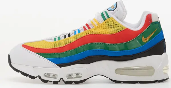 Nike Sneakers Nike Air Max 95 Big Bubble Prm White/ Metallic Gold-Chile Red-Photo Blue EUR 43