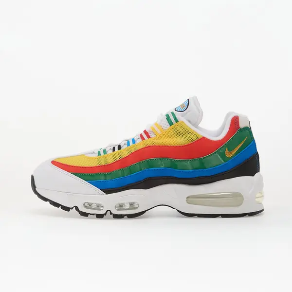 Nike Sneakers Nike Air Max 95 Big Bubble Prm White/ Metallic Gold-Chile Red-Photo Blue EUR 45.5