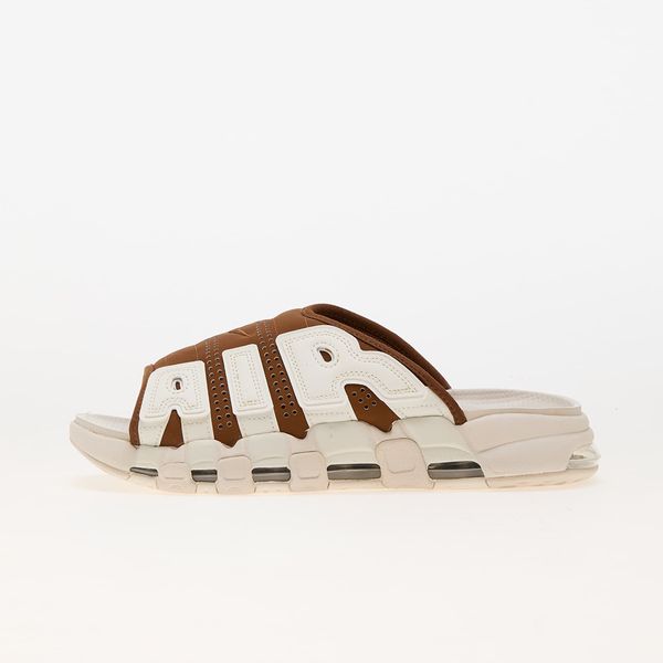 Nike Sneakers Nike Air More Uptempo Slide Light British Tan/ Light Orewood Brown/ Clear/ Sail EUR 45